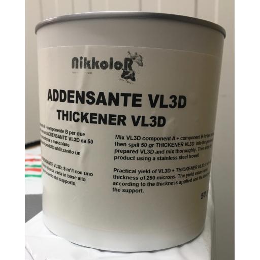 Thickener for VL3D